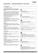 Предварительный просмотр 3 страницы Danfoss Termix VVX Compact 28/18 - 7 BS-HC Series Operating Manual