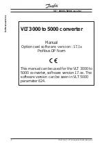 Preview for 2 page of Danfoss VLT 3000 Series Introduction Manual
