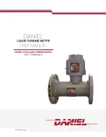 Preview for 1 page of DANIEL 1200 Series User Manual