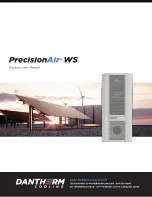 Dantherm Cooling PrecisionAir WS Product User Manual preview
