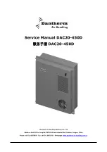 Dantherm DAC20-450D Service Manual preview