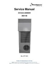 Preview for 1 page of Dantherm DCU22-2000DH Service Manual