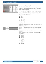 Предварительный просмотр 40 страницы DAPAudio DCP-24 User Manual