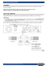 Предварительный просмотр 7 страницы DAPAudio EVO 4T Manual