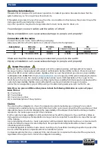 Preview for 5 page of DAPAudio PA-250 Manual