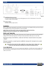 Preview for 8 page of DAPAudio PA-250 Manual