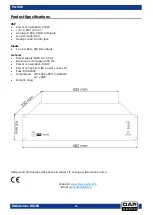 Preview for 12 page of DAPAudio PA-250 Manual