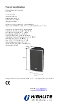 Предварительный просмотр 11 страницы DAPAudio X-15A Quick Start Manual