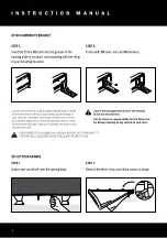 Preview for 6 page of DARCHE 270 FREESTANDING LED AWNING Instruction Manual