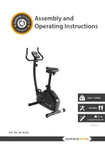Preview for 1 page of Darwin Fitness DARWIN HT30 Assembly And Operating Instructions Manual