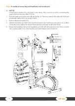 Preview for 14 page of Darwin Fitness DARWIN HT30 Assembly And Operating Instructions Manual