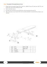 Preview for 16 page of Darwin Fitness FB60 Assembly Instructions Manual
