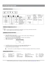 Preview for 2 page of Dascom DP-530 Quick Start Manual