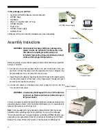 Предварительный просмотр 2 страницы Data I/O OPTIMA Getting Started Manual