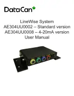 DataCan LineWise AE304UU0002 User Manual preview