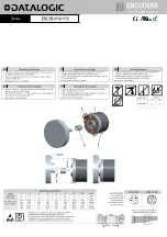 Datalogic ENC58-H15 Series Mounting Instructions preview