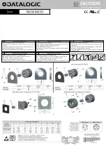 Datalogic ENC58-S06 Series Mounting Instructions preview