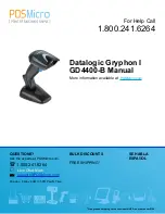 Datalogic Gryphon Series Product Reference Manual preview