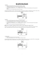 Preview for 8 page of Datalogic S70 Quick Start Manual