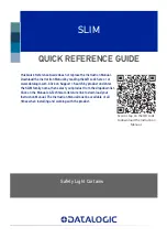 Datalogic SLIM Quick Reference Manual preview