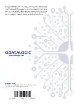 Preview for 8 page of Datalogic SLIM Quick Reference Manual