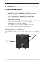 Preview for 8 page of Datalogic VS Series Instruction Manual