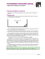 Preview for 8 page of Datamax MP-Compact4 Programmer'S Reference Manual