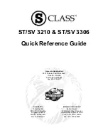 Datamax ST-3210 Quick Reference Manual preview