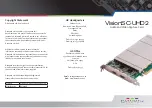 Preview for 1 page of Datapath VisionSC-UHD2 Manual