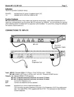 Предварительный просмотр 7 страницы Dataprobe MP-415 Quick Start Manual