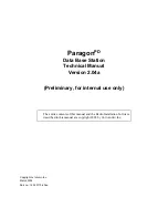 Dataradio Paragon Technical Manual preview