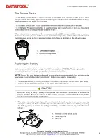 Предварительный просмотр 4 страницы Datatool DT202 Operating Instructions Manual