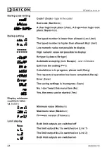 Preview for 24 page of Datcon DT4240 Series Operating Instructions Manual