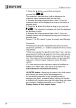 Preview for 26 page of Datcon DT4240 Series Operating Instructions Manual