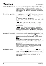 Preview for 42 page of Datcon DT4240 Series Operating Instructions Manual