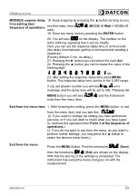 Preview for 53 page of Datcon DT4240 Series Operating Instructions Manual