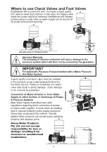 Предварительный просмотр 4 страницы Davey E1P Series Installation And Operating Instructions Manual