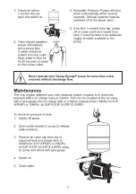 Предварительный просмотр 6 страницы Davey E1P Series Installation And Operating Instructions Manual