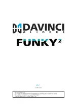 DAVINCI GLIDERS Funky2 Manual preview