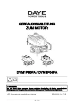 Предварительный просмотр 61 страницы DAYE DYM1P60FA Owner'S Manual