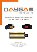DAYGAS DSR Series User And Installation Manual preview