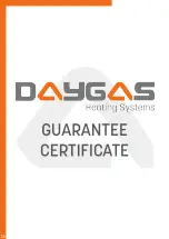 Предварительный просмотр 28 страницы DAYGAS Radium 15 User Manual And Warranty