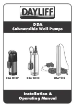 DAYLIFF DDA Series Installation & Operating Manual preview