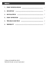 Preview for 3 page of DAYLIFF DMS Installation & Operating Manual