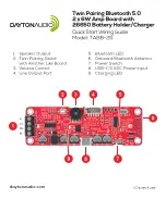 Предварительный просмотр 1 страницы DaytonAudio TABB-26 Quick Start Manual