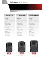 Preview for 3 page of dB Technologies CROMO 8+ Brochure & Specs