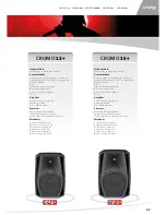 Preview for 4 page of dB Technologies CROMO 8+ Brochure & Specs