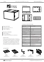 dB Technologies IS115S Quick Start User Manual preview