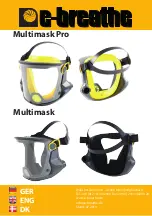 e-breathe Multimask M Instruction Manual предпросмотр