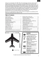 Предварительный просмотр 3 страницы E-FLITE UMX MiG 15 DF Instruction Manual